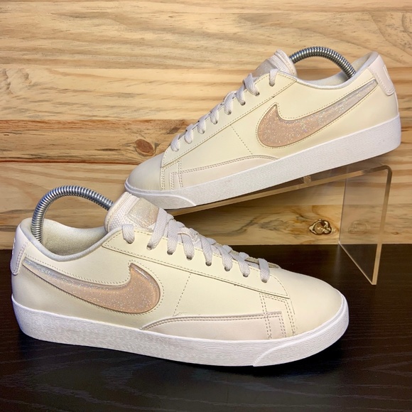 womens nike with glitter swoosh